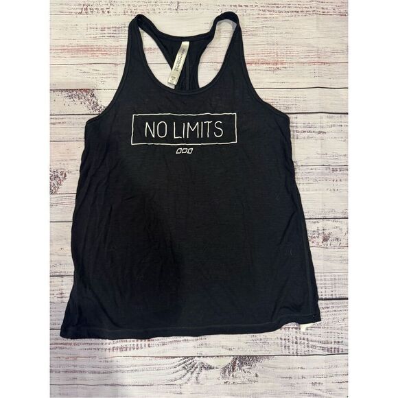 Lorna Jane No Limits Racerback Tank Top in Black Size Medium - Picture 2 of 5